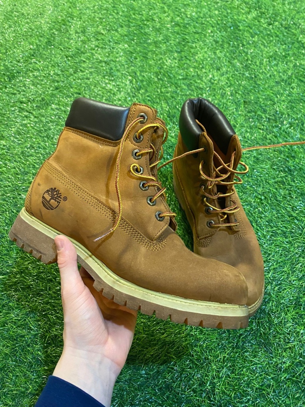 Timberland 6 inch premium waterproof outdoor boots size 7.5